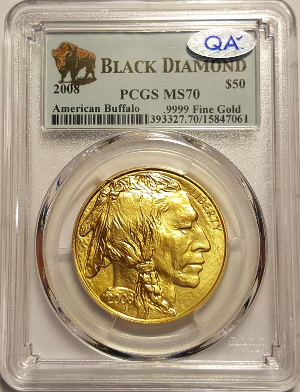 THE BLACK DIAMOND COLLECTION' American Buffalo Complete Gold Set